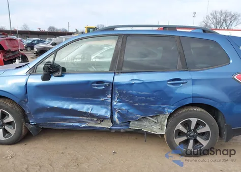 2017 Subaru Forester 2.5I Premium z USA, uszkodzony, nr VIN JF2SJAEC5HH485250